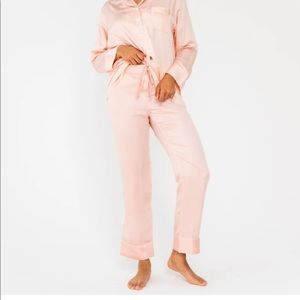 Ettitude pink pajama pants bamboo lyocell